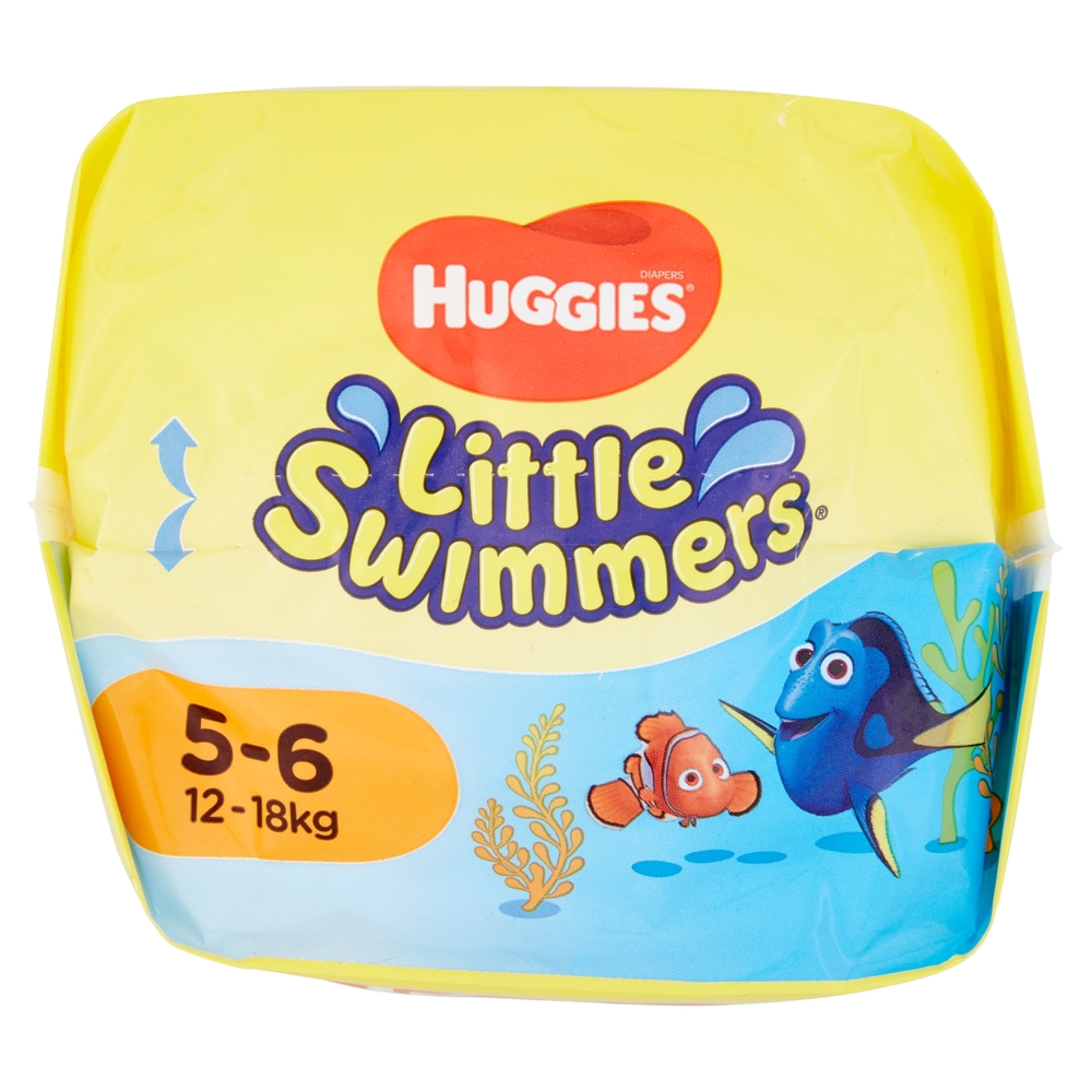 Huggies Little Swimmers Pannolino Costumino 5-6 12-18kg 11 pz